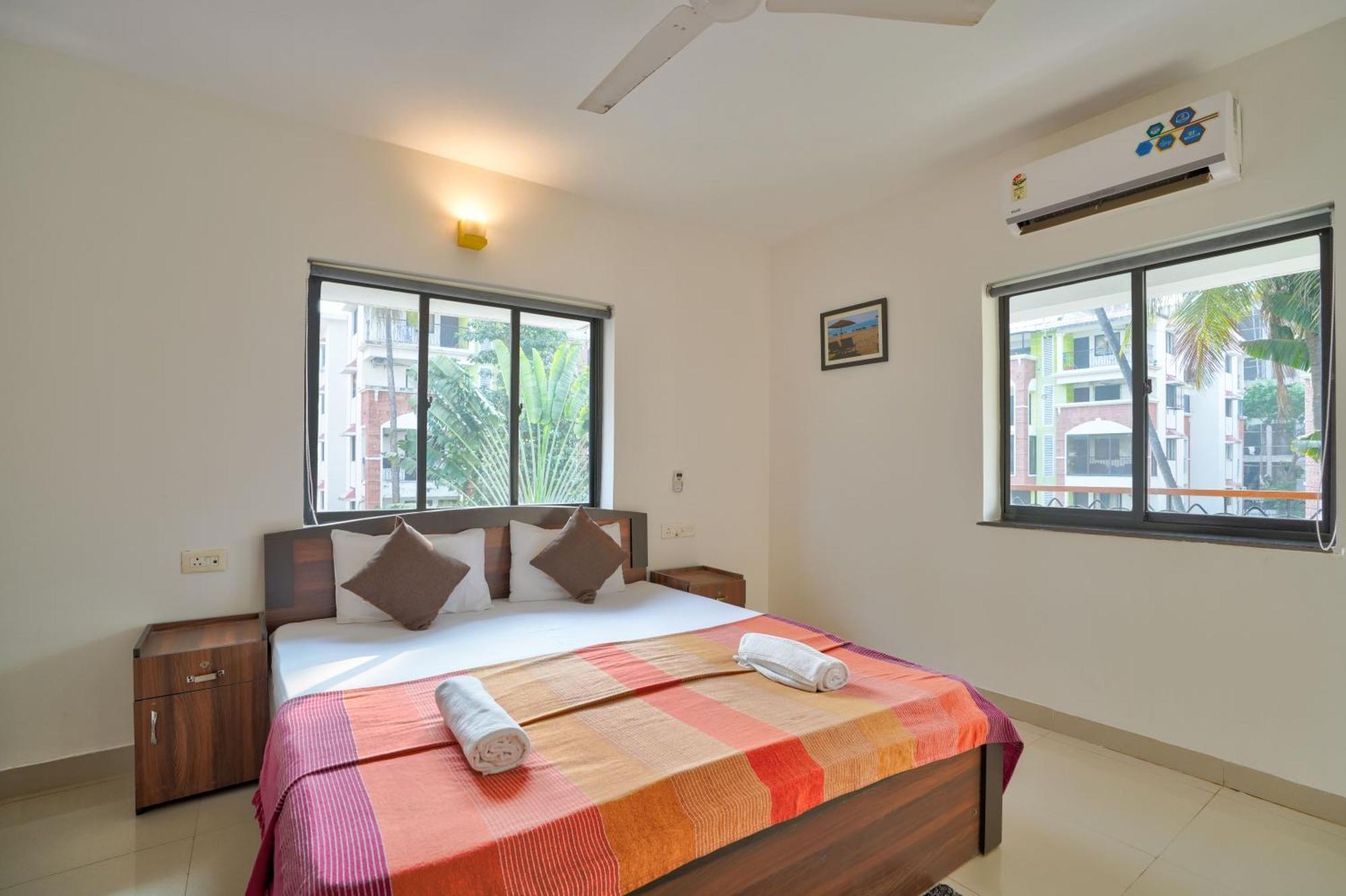 Amazing Pool View Candolim Goa 2Bhk Apartment מראה חיצוני תמונה
